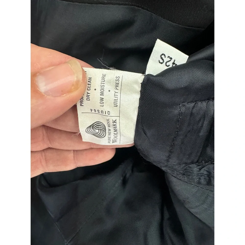Burberry London Pinstripe Blazer Mens 42S Peter's Clothiers‎ Kansas City
